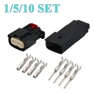 4 Pin/Wege Molex MX150 Motorrad KFZ Stecker Buchse Stecker Kit - Bild 1 von 4