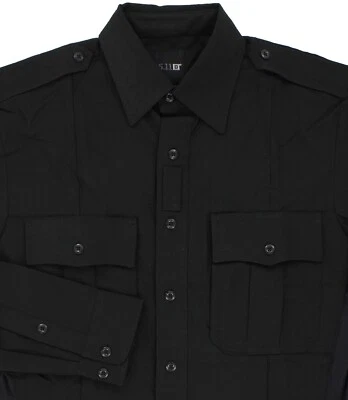 5.11 Tactical Shirt, Men's Stryke Ripstop Long Sleeve Zipper Flex-Tac Shirt - Image 1 of 4