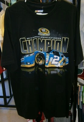 Camisa para hombre Brad Keselowski # 2 vintage 2012 Champion negra 2 puntos 2XL Foto 1 de 2