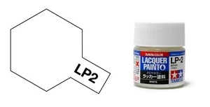 TAMIYA FARBEN LACKFARBE FÜR KUNSTSTOFF LP-2 WEISS WHITE STATISCHES MODELLBAU - Bild 1 von 1