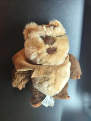 Плюшевое мягкое животное Star Wars Wicket The Ewok Disney Parks 10 дюймов  - Изображение 1 из 3