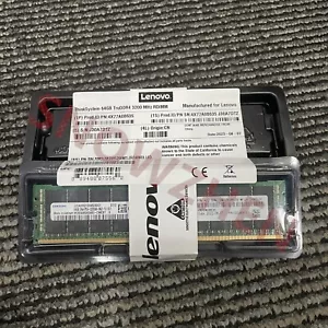 Lenovo/IBM 02JK971 4X77A08635 2RX4 64GB DDR4 PC4-3200AA RDIMM Server Memory NEW - Picture 1 of 1