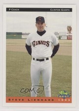 1993 Classic Best Clinton Giants Steve Lienhard #28
