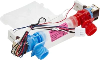 Válvula de entrada de lavadora de água dupla atualizada W10869800 para Whirlpool AP6039690 - Imagem 1 de 4