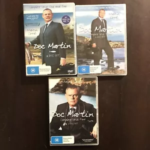 Doc Martin Tv Series 1-4 Dvd Region 4 Complete Season 1 2 3 4 Martin Clunes VGC - Picture 1 of 5