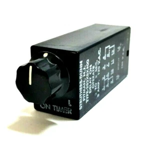 Temporizador de retardo de encendido Struthers Dunn 282XBX100-002 DPDT 120VAC .2- 2 segundos, accesorio de perno - Imagen 1 de 2