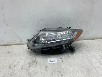 *DAMAGED* 2014 2015 2016 Nissan Rogue Driver LH Side Halogen Headlight W/DRL OEM - Image 1 of 4