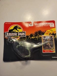 Kenner Jurassic Park 1993 vintage Dilophosaurus Dino Stike Vemon - Imagen 1 de 10