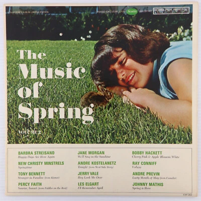 Various (Streisand, Bennet..) – Music Of Spring, Volume 2 - Ltd. Ed. LP CSP 263 - Image 1 of 4