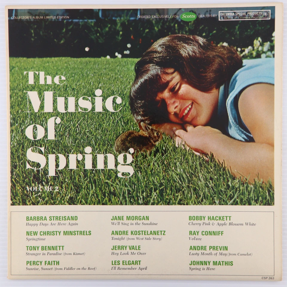 Various (Streisand, Bennet..) – Music Of Spring, Volume 2 - Ltd. Ed. LP CSP 263 - Image 1 of 4