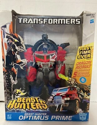 Transformers Beast Hunters Optimus Prime Dragon Assault Hasbro 2013 - Image 1 of 4