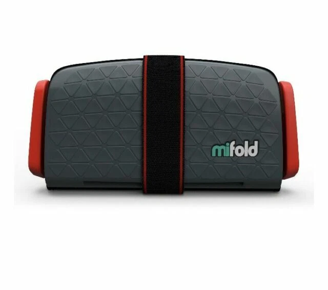 Mifold Grab and Go Car Booster Seat Slate Grey