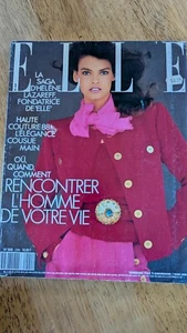 elle france 88 linda evangelista rachel hunter Elle Macpherson Monica Bellucci - Picture 1 of 5