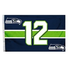 New listing
Seattle Seahawks Premium 12th Man Flag 3x5' Nfl weatherproof Banner Licensed