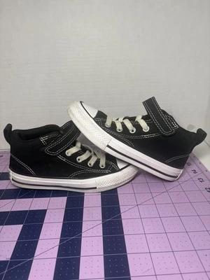 Zapatos Converse All Star Hight Top Blanco y Negro Talla 12 Juvenil Correa Foto 1 de 4