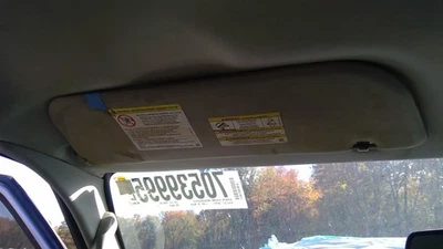 Driver Sun Visor Without Illumination Fits 09-19 21 FORD E350 VAN 1559221 Foto 1 de 4