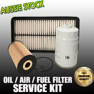 Oil Air Fuel Filter Service Kit suit Kia Carnival/Grand Carnival VQ MPV 2.2 CRDi - image 1 of 4