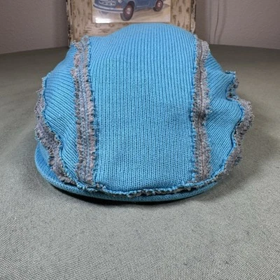 Boné Goorin Bros. Vintage Azul Malha Liso Newsboy Cabbie Tamanho Único - Imagem 1 de 4