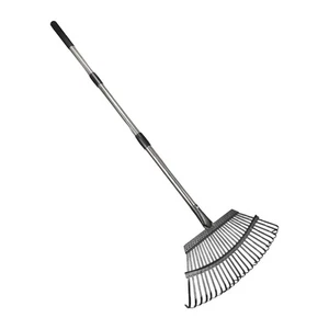 Garden Leaf Rake Multipurpose Fallen Leaves Collector for Debris Yard Lawn - Picture 1 of 5