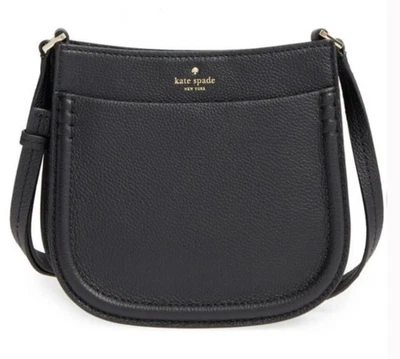 Kate Spade Orchard Street Hemsley Pebbled Leather  Crossbody Purse Satchel Roomy - Image 1 of 4