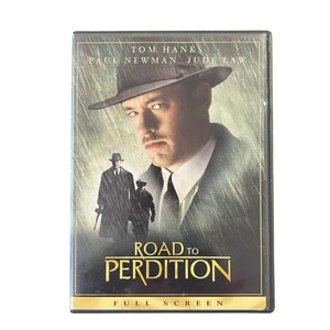 Road to Perdition (DVD, 2003, Full Screen) Tom Hanks, Jude Law, Paul Newman - Picture 1 of 7