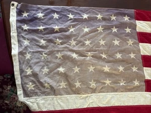 US flag 48 stars! 1912-1959 Valley Forge Flag Co Used - Picture 1 of 2