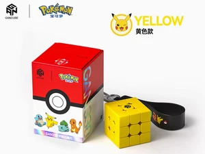 GAN x Pokémon 3x3 Magic Cube, GAN330 Pikachu Version. - Picture 1 of 2