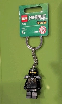 Lego Ninjago #853402 Cole ZX Keychain Rise of the Snakes 2012 RARE! New Retired  - Image 1 of 2