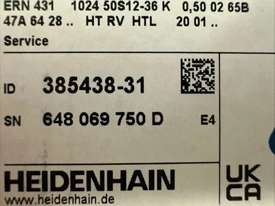 HEIDENHAIN ERN 431 1024 线旋转编码器 309288-01 ID 385438-31 全新带盒 — 第 1/3 张图片