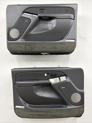 03-07 Chevy Silverado Tahoe GMC Sierra Yukon Power Door Panel Set OEM Dk Pewter - Image 1 of 4
