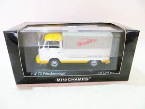 MINICHAMPS 'VW T2 COVERED PICK-UP PRITSCHENWAGEN - SINALCO. 1:43. MIB/BOXED - Picture 1 of 6