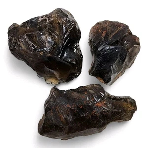 Cristales rugosos naturales de cuarzo ahumado 108,5 gramos. Lote de 3 piezas - Imagen 1 de 1