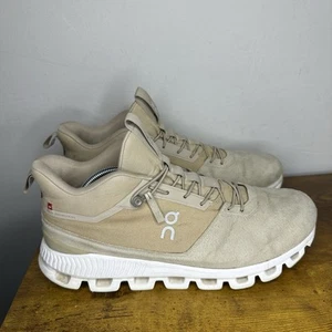 On Running Cloud Hi High Top Sneaker Schuhe Herren Größe 11 Beige " - Bild 1 von 9