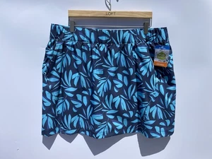 Columbia Multicolore Skort Jupe Corto Vestibilità Regolare Elastico Vita Elasticizzato XXL - Foto 1 di 12