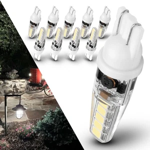 Heifymi 3 Watt T5 T10 LED Wedge Base Light Bulbs AC/DC 12V-24V Equivalent 25W... - Picture 1 of 6