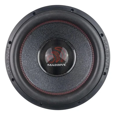 Subwoofer Massive Audio HIPPO H124X 4000 vatios 12" doble 4 ohmios 3" VC MEGA 2000 W RMS Foto 1 de 2