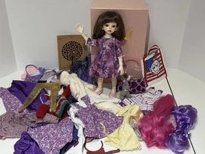 Hojas de muñeca BJD escala 1/6, boca arriba con 3 pelucas, ropa hecha a mano, caja - Imagen 1 de 23
