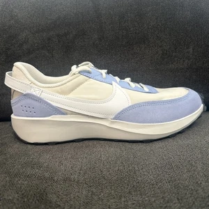 Nike Waffle Debut Donna 8.5 Morbide Perla Bianco Blu Comfort Atletica DH9523-007 - Foto 1 di 8