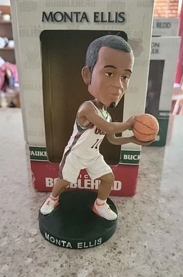 Monta Ellis Milwaukee Bucks Bobblehead SGA - Image 1 of 4