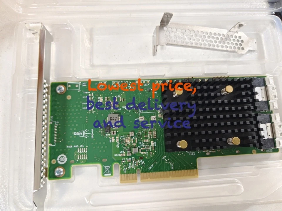 Broadcom HBA 9500-16i Tri-Mode storage controller SATA 6Gb/s / SAS 12Gb/s / PCIe - Image 1 of 2