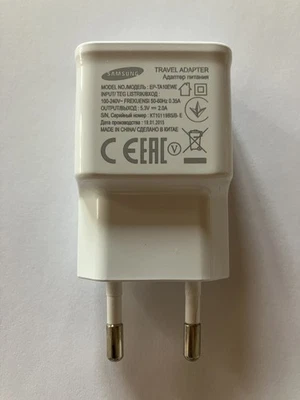 Samsung Travel-Adapter EP-TA10EWE Handy Ladegerät Stecker f. Ladekabel 5.3V 2.0A - Bild 1 von 4
