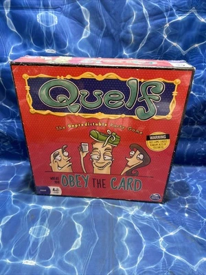 Quelf Board Game The Unpredictable Party Game Obey The Card FACTORY SEALED “NEW” - Image 1 of 4