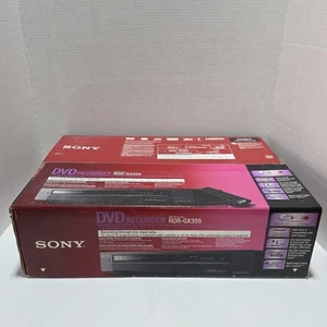 Sony RDR-GX355 DVD Recorder, Line Recording, RARE, Brand New & Sealed! - Picture 1 of 7