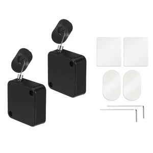  2 Set Retractable Remote Control Tether Cable Lock Mount Connection - Picture 1 of 12