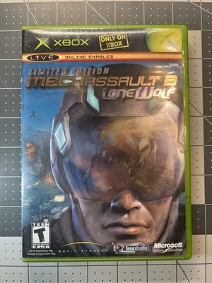 MechAssault 2: Lone Wolf - Limited Edition (Microsoft Xbox) Complete w/ Manual - Image 1 of 4
