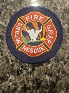 MTANG Montana Air National Guard Fire Rescue GFIAP MT Patch  - Picture 1 of 1