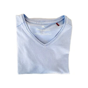 Tommy Bahama T Shirt XL Sun Bleached All Cotton Blau - Bild 1 von 6