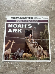 Vintage 1965 GAF Noah’s Ark View-Master Reels Packet No. B851 3 Reels & Booklet - Picture 1 of 10