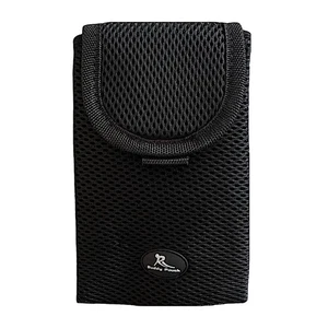 BUDDY POUCH Magnetic Belt-Free Phone Pouch 4”x 6.5” Black Yoga Running Biking - Picture 1 of 6