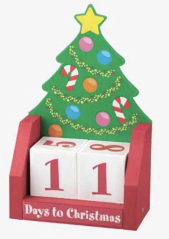 Home Depot Kids Workshop Kit de Artesanía de Madera Calendario de Cuenta Regresiva de Navidad Nuevo Sellado Foto 1 de 4